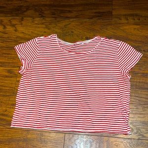 From pacsun size small red and white stripes